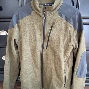 5.11 Tactical Olive and Gray Performance Jacket Zip Up Sweatshirt